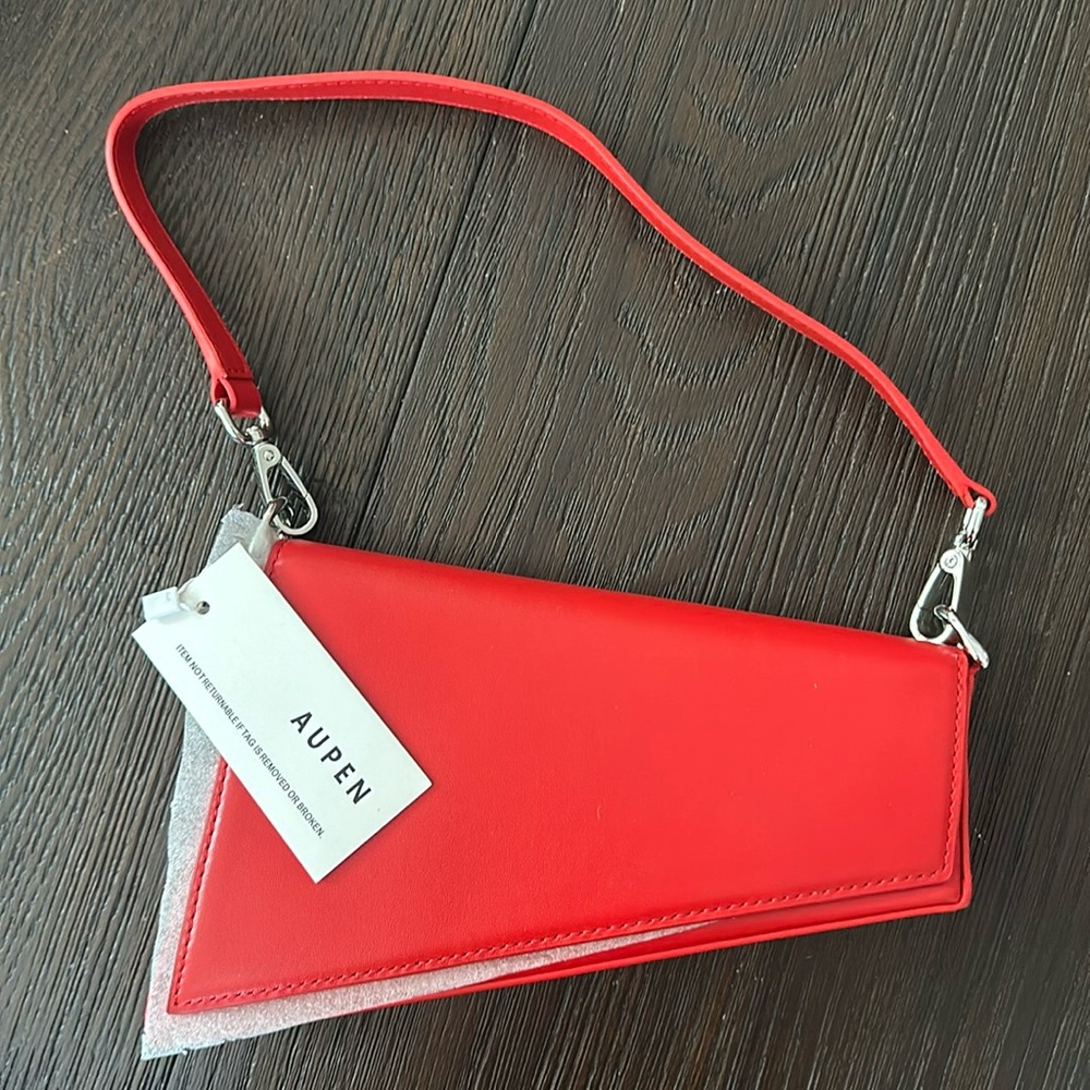 NWT red Aupen bag